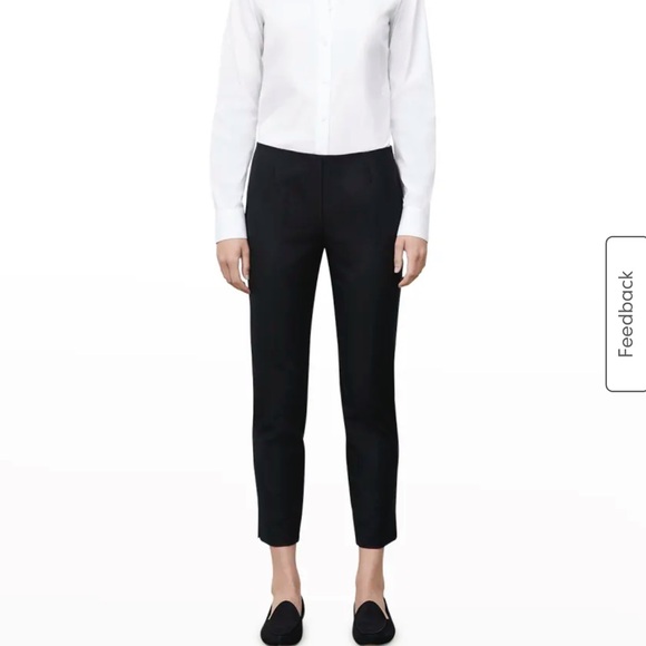 Lafayette 148 cropped Bleecker Jodhpur Crop Pants black...